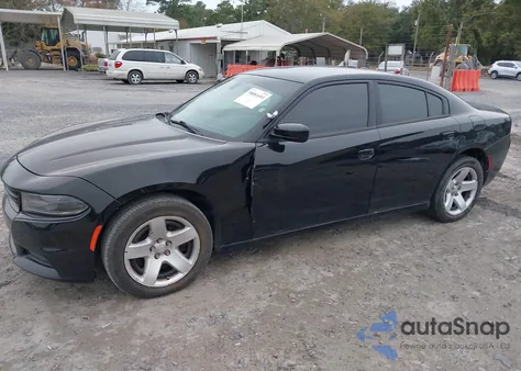 2018 Dodge Charger Police Rwd z USA, uszkodzony, nr VIN 2C3CDXAT9JH247358